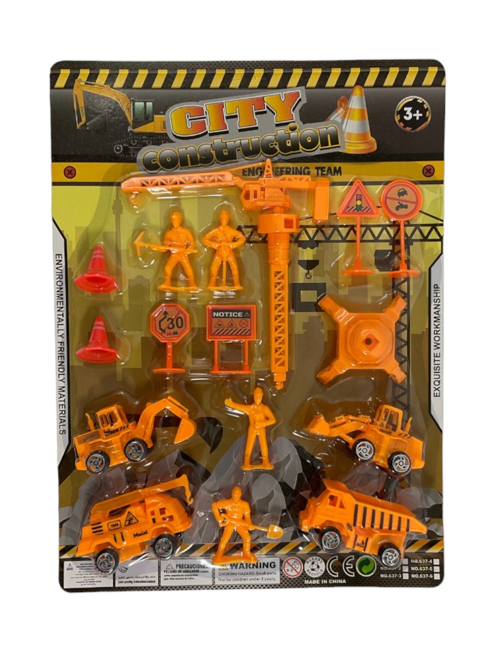 JUGUETE CARRO CONTRUCCION ENCARTONADO