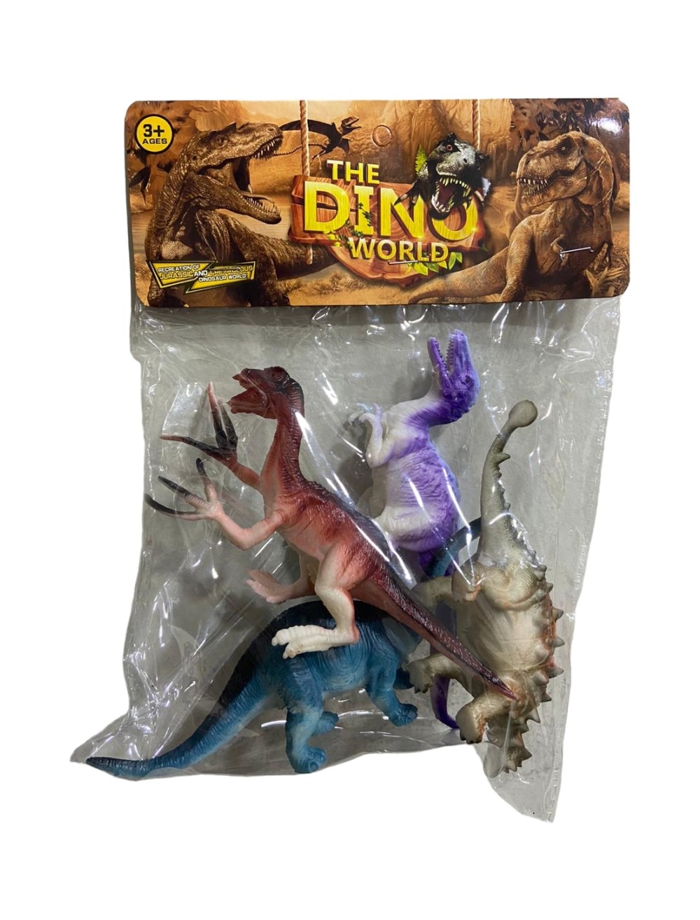 JUGUETE ANIMAL DINOSAURIO THE DINO WORLD