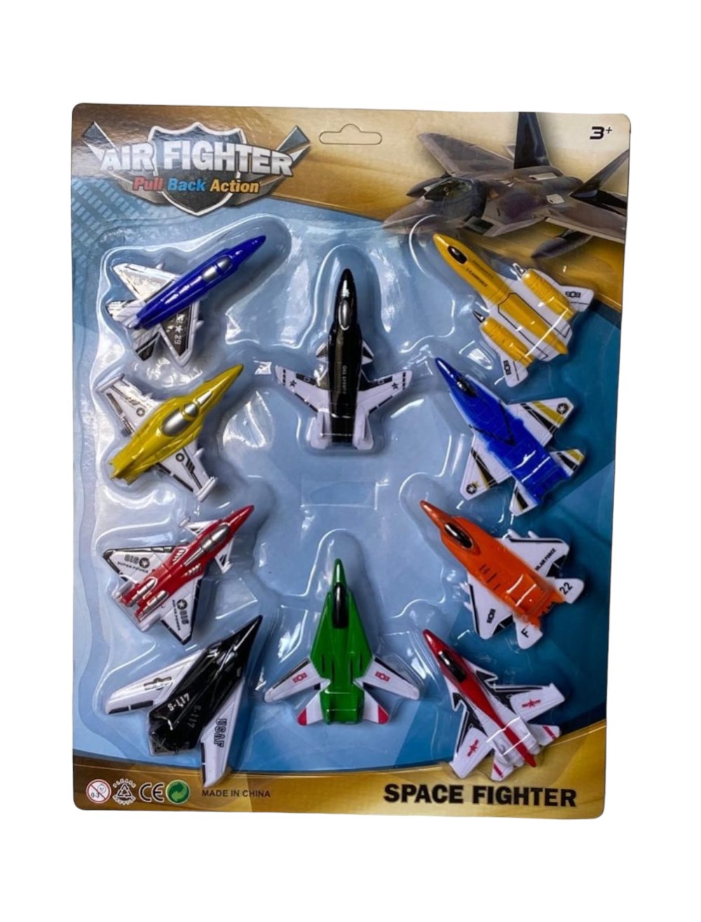 JUGUETE AVION MILITAR