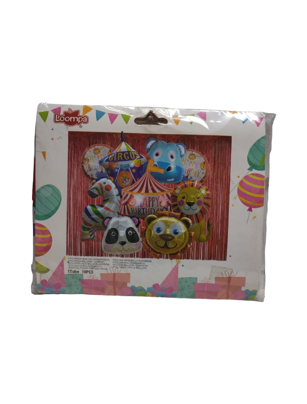 BOUQUETX 10 UNIDADES TEMATICA CIRCO UNIUMPA