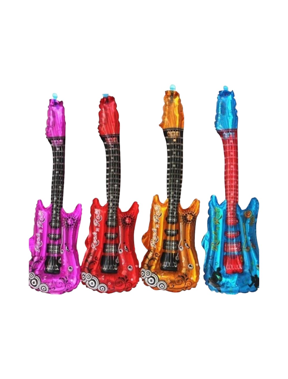 GLOBO GUITARRA METALIZADO COLORES SURTIDOSX1 UND