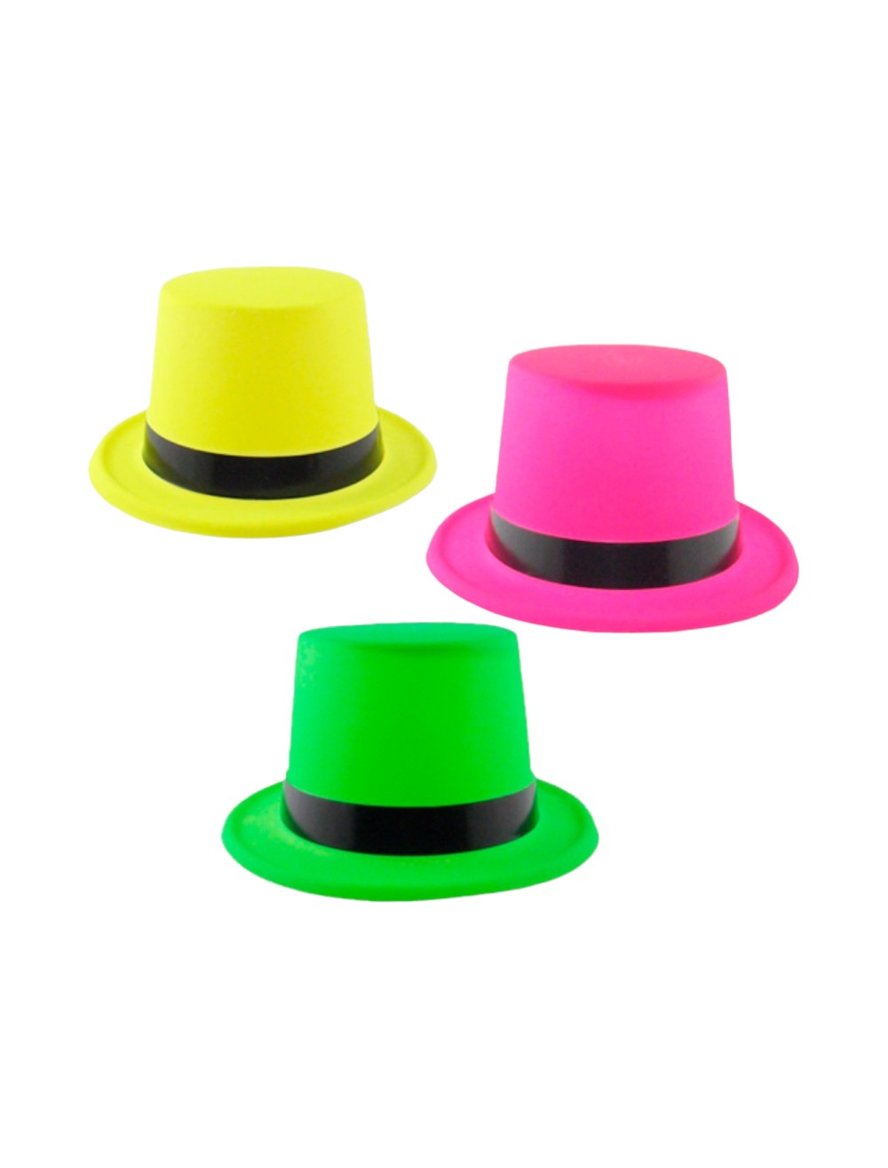 SOMBRERO 1PCS COPA ALTA COLORES NEON 