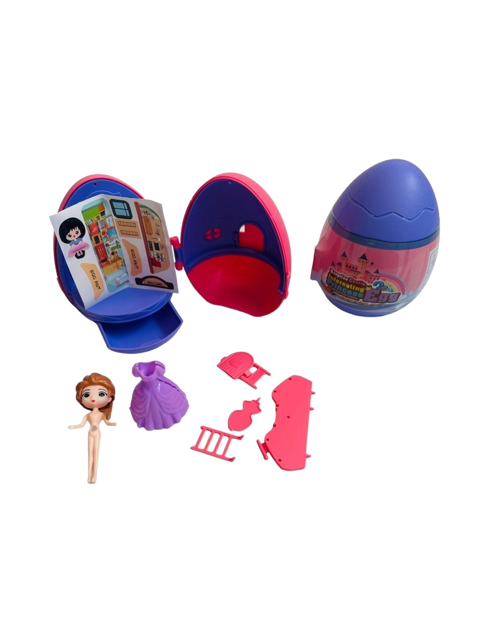 HUEVOS SORPRESA NIÑA CON MUÑECA