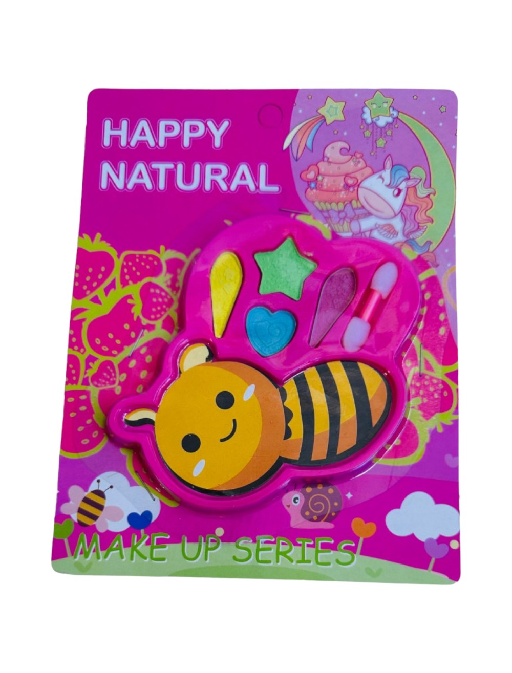 SET MAQUILLAJE CARACOL-ABEJA
