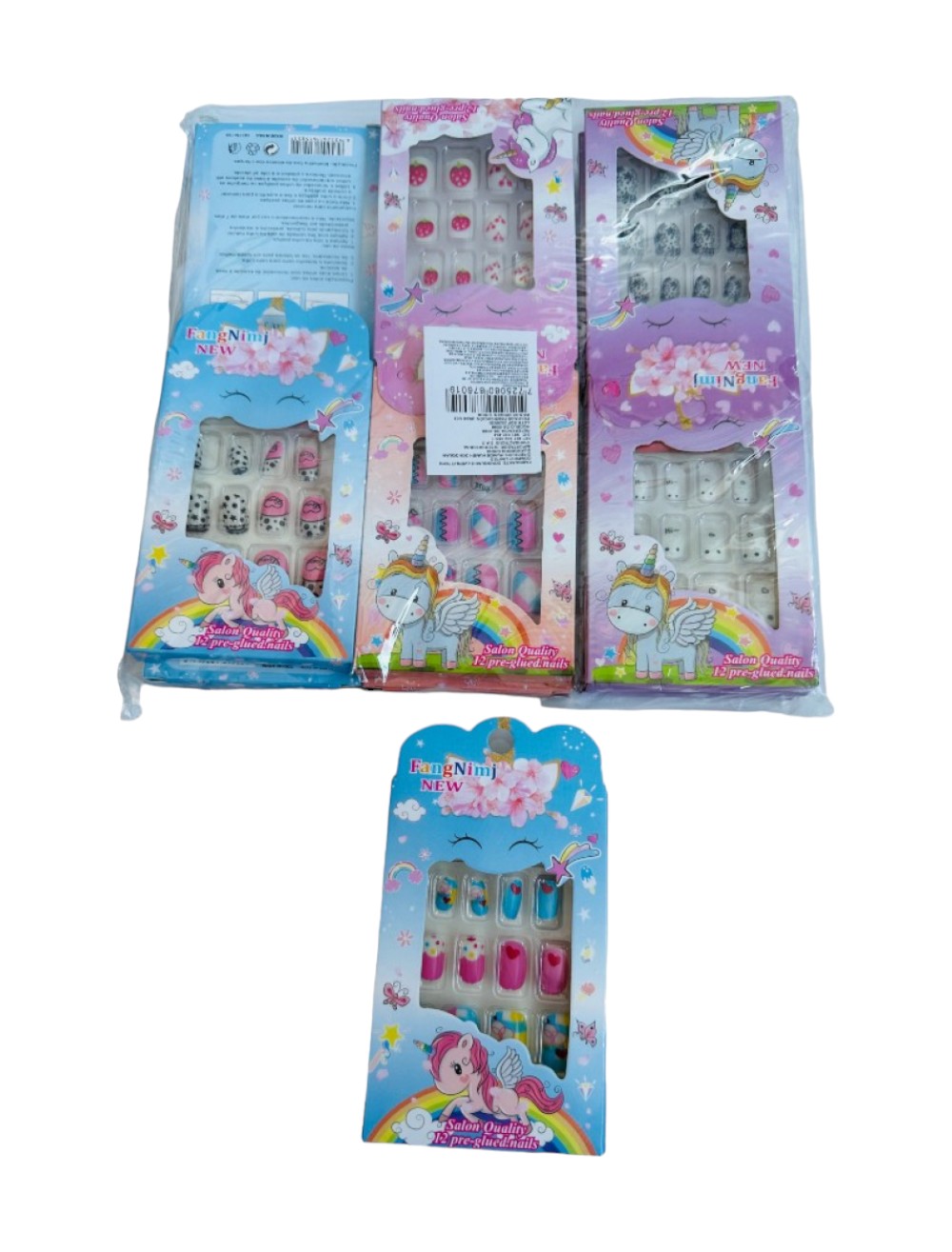 SET UÑAS POSTIZAS