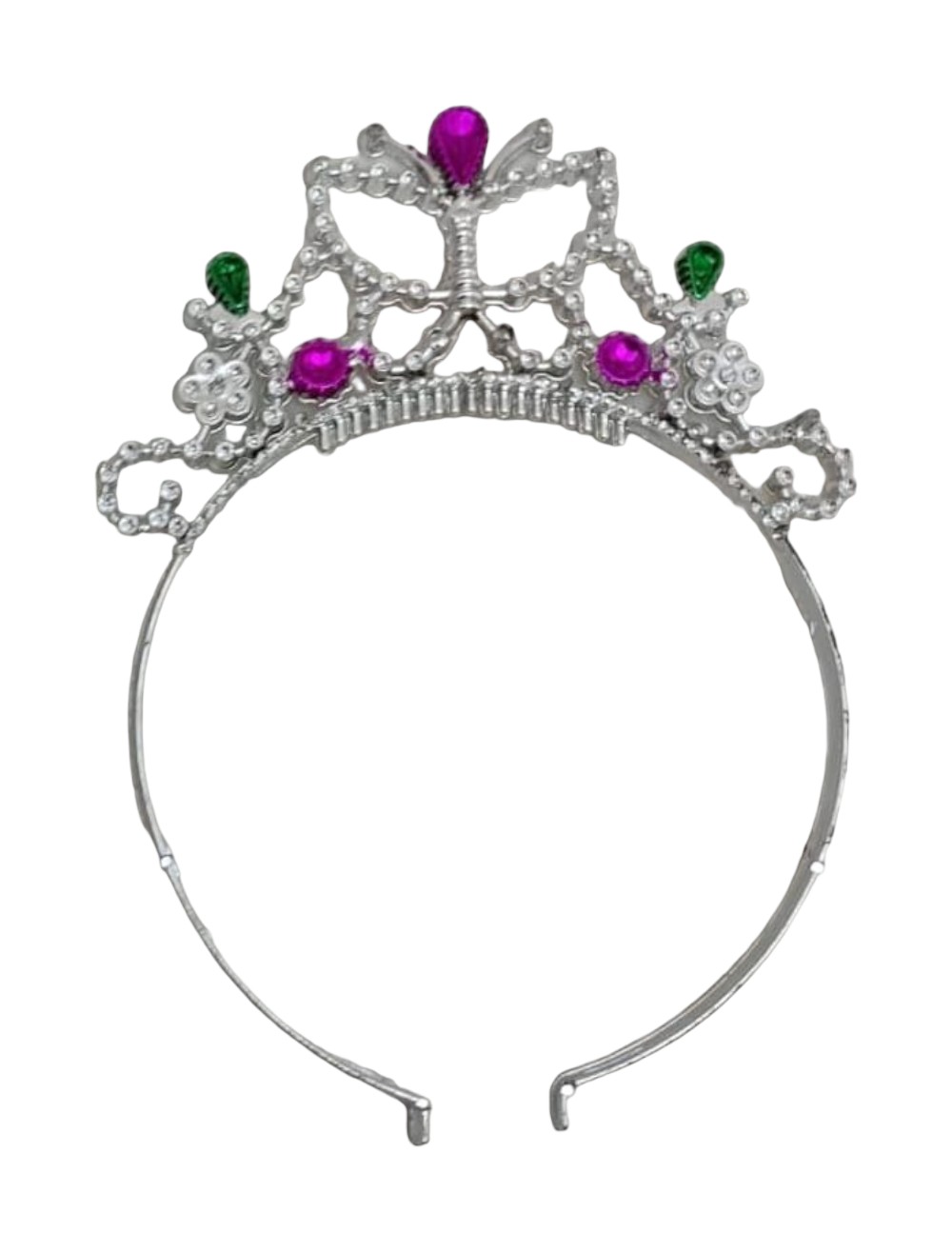 CORONA PRINCESA PLATEADA X1 UND