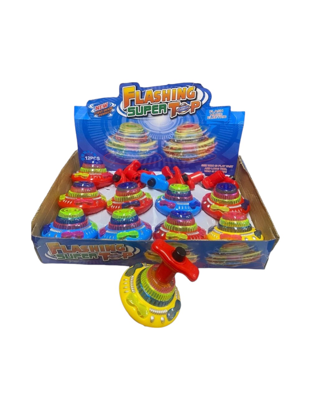 TROMPO LUCES Y SONIDO CARITA FELIZ, FUTBOL, NAVES 