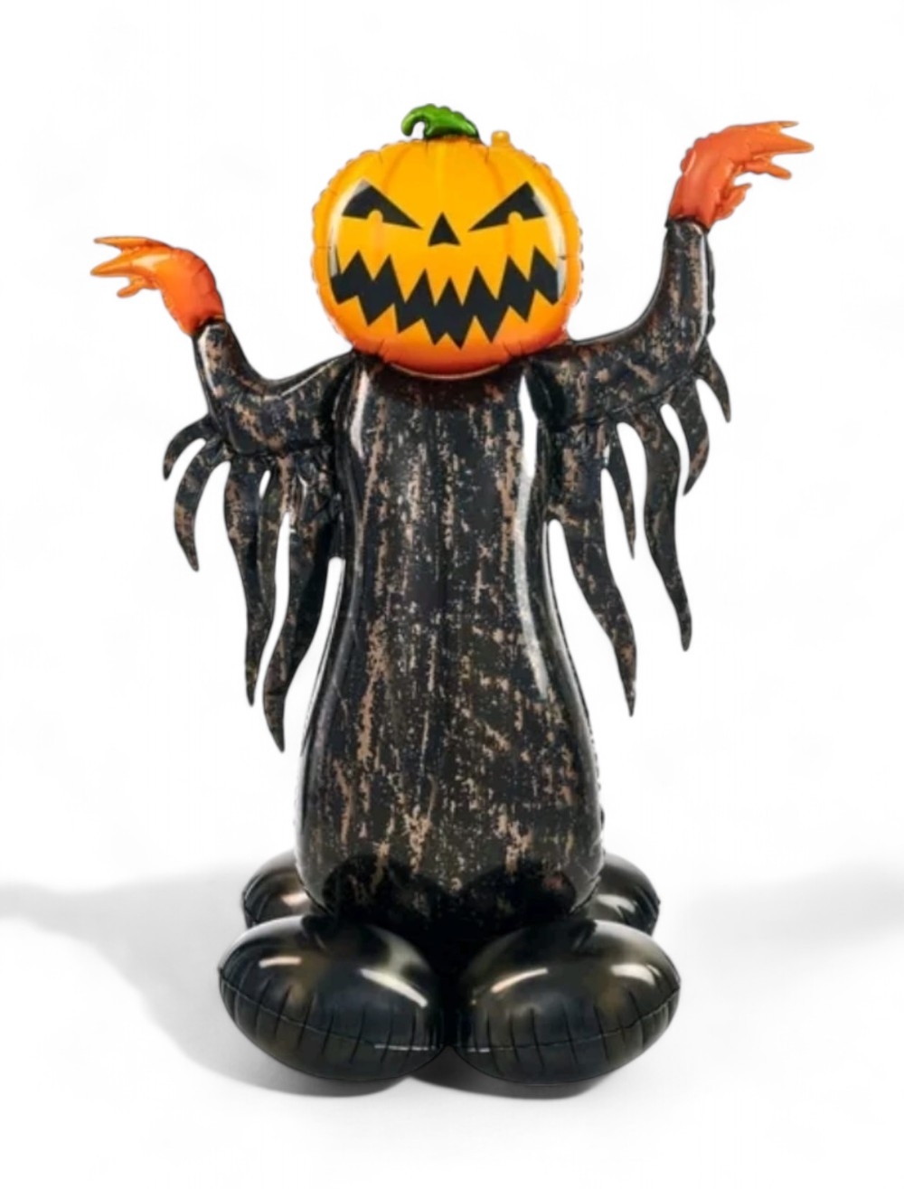 GLOBO METALIZADO CALABAZA ESPANTAPAJAROS GRANDE X 1 UNIDAD  FIV