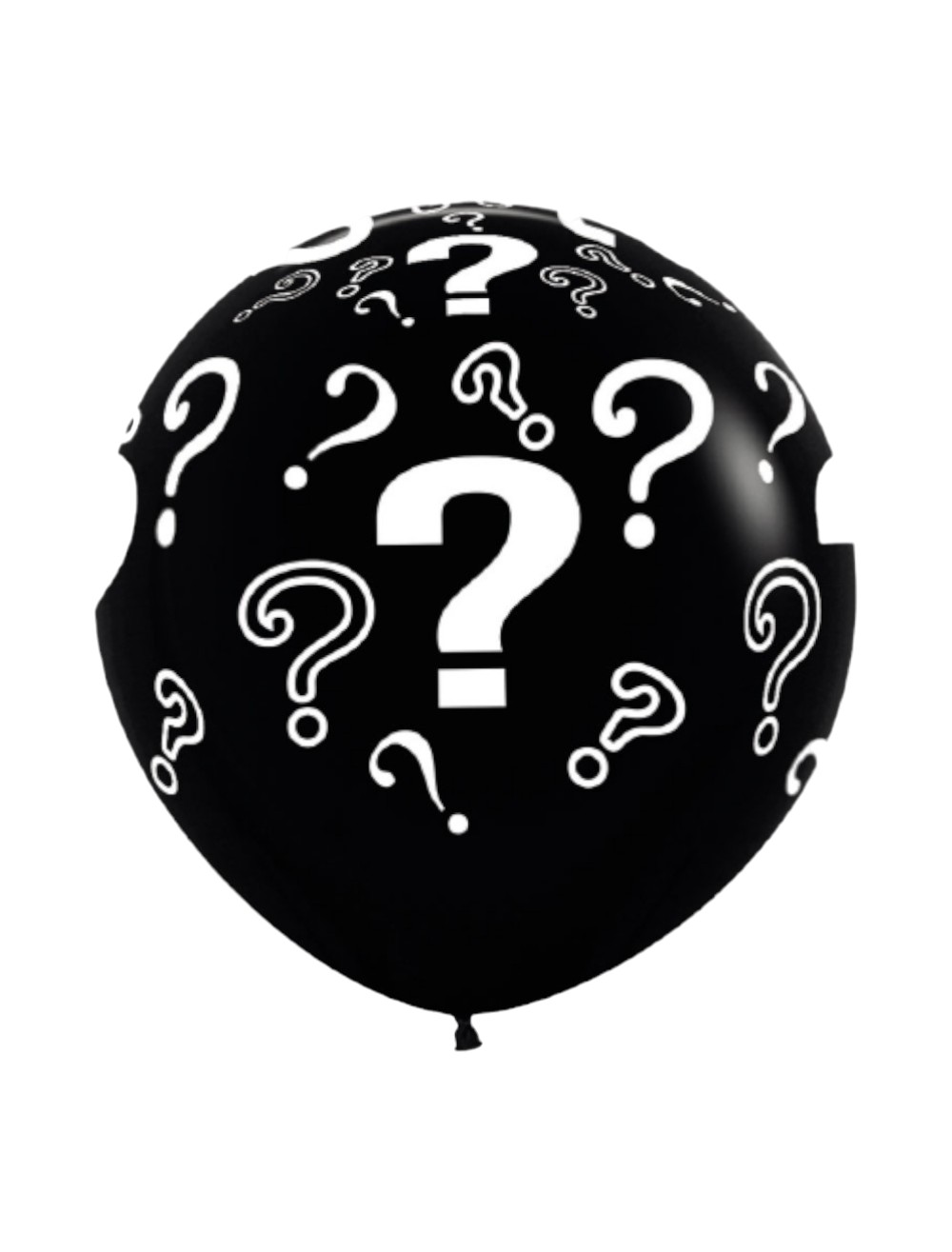 GLOBO LATEX NEGRO SIGNO ? HAPPY BALLONS