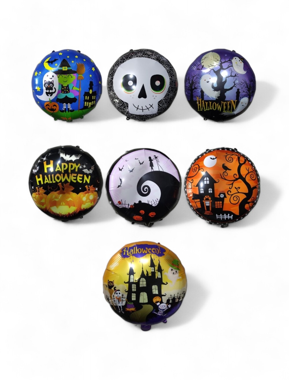 GLOBO METALIZADO 18 HALLOWEEN REDONDO UNIUMPA