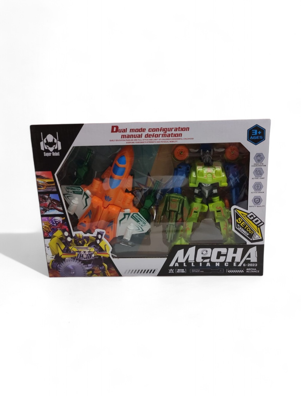 TRANSFORMER ROBOT NAVE NIÑO