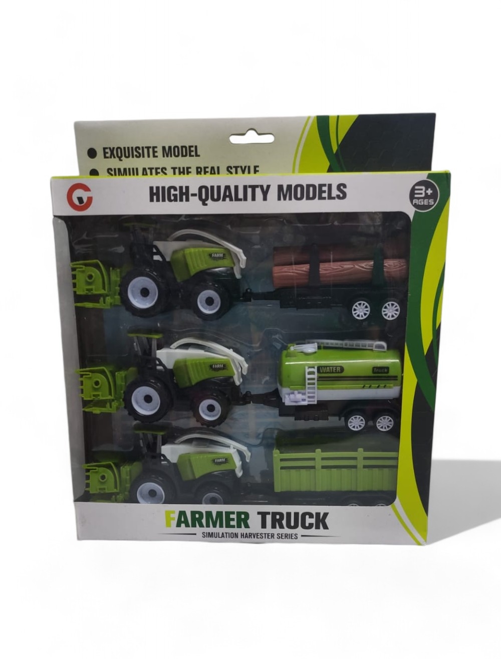 SET DE TRACTOR PARA GRANJA NIÑO