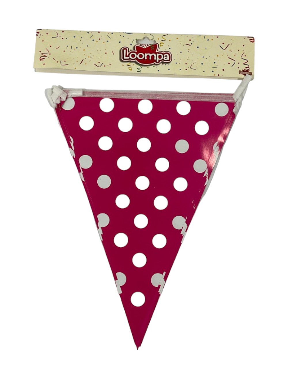 BANDERIN X 1  CARTON POLKA