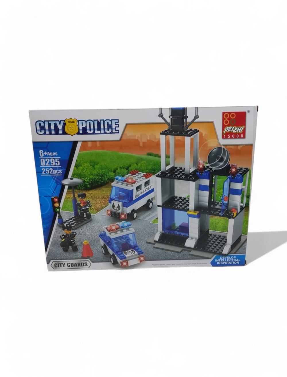 JUGUETE ARMATODO 252 PCS POLICIA MEDIANO 