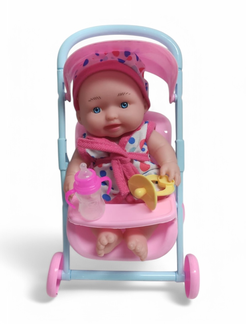 BEBE CON COCHE BOLSA