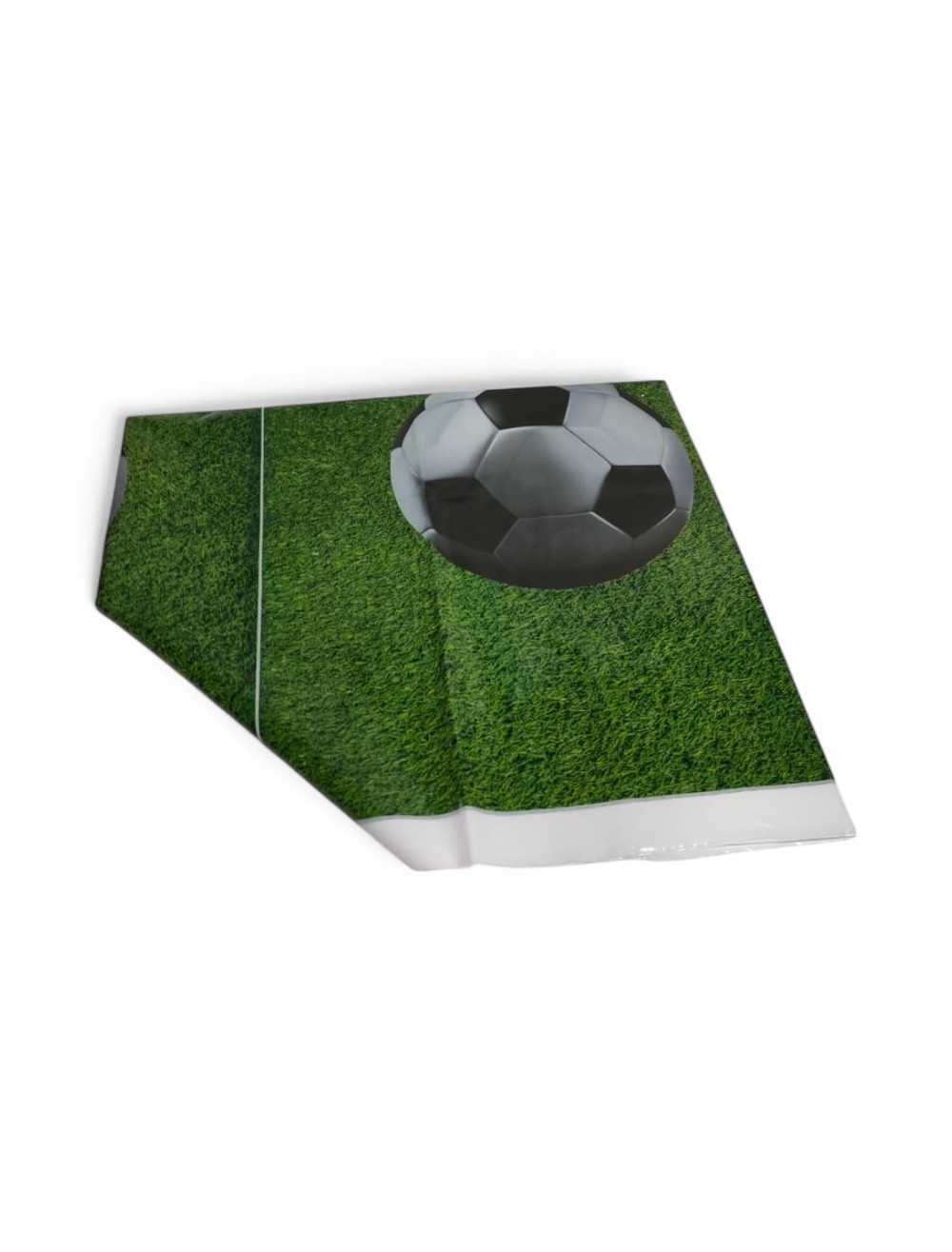 MANTEL VERDE DE FUTBOL X 1 UNIDAD