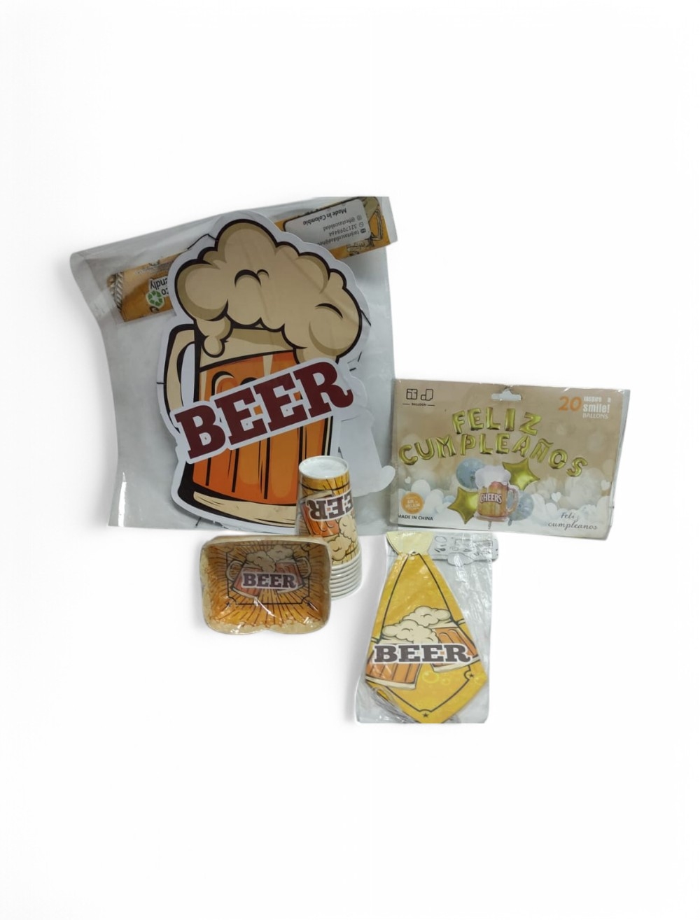KIT DE DECORACION CERVEZA