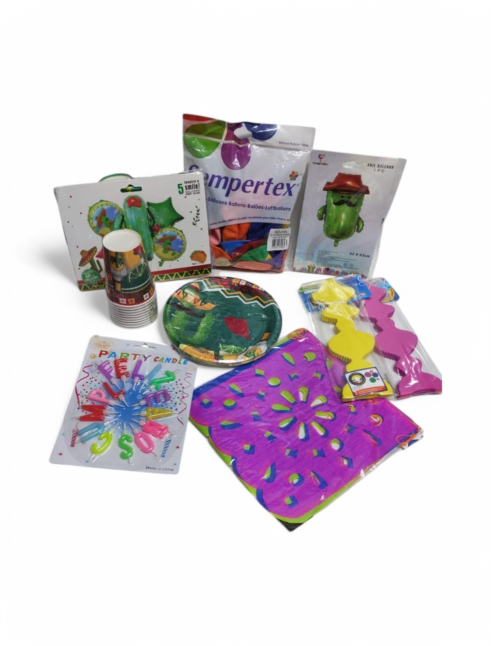 KIT DE DECORACION MEXICANO