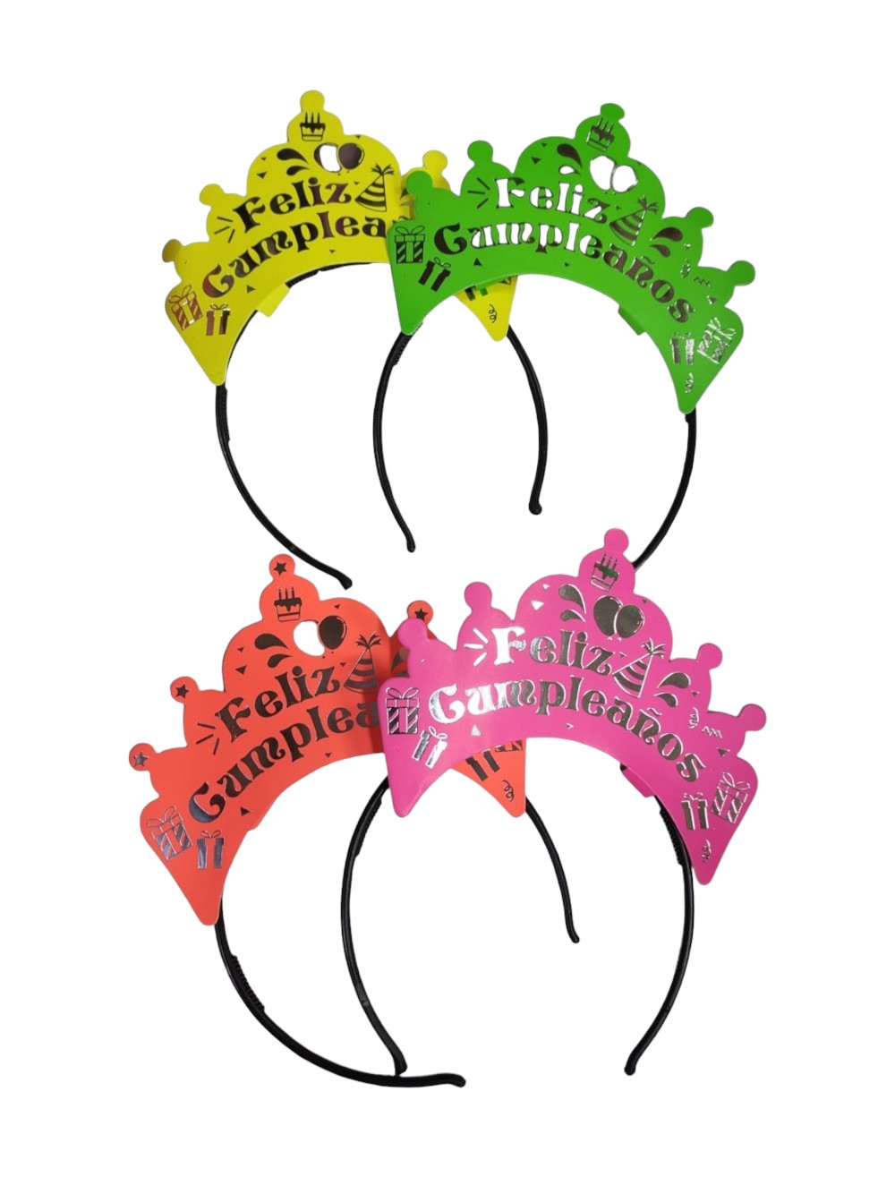 DIADEMA X12 CARTON LUJO FELIZ AÑO N