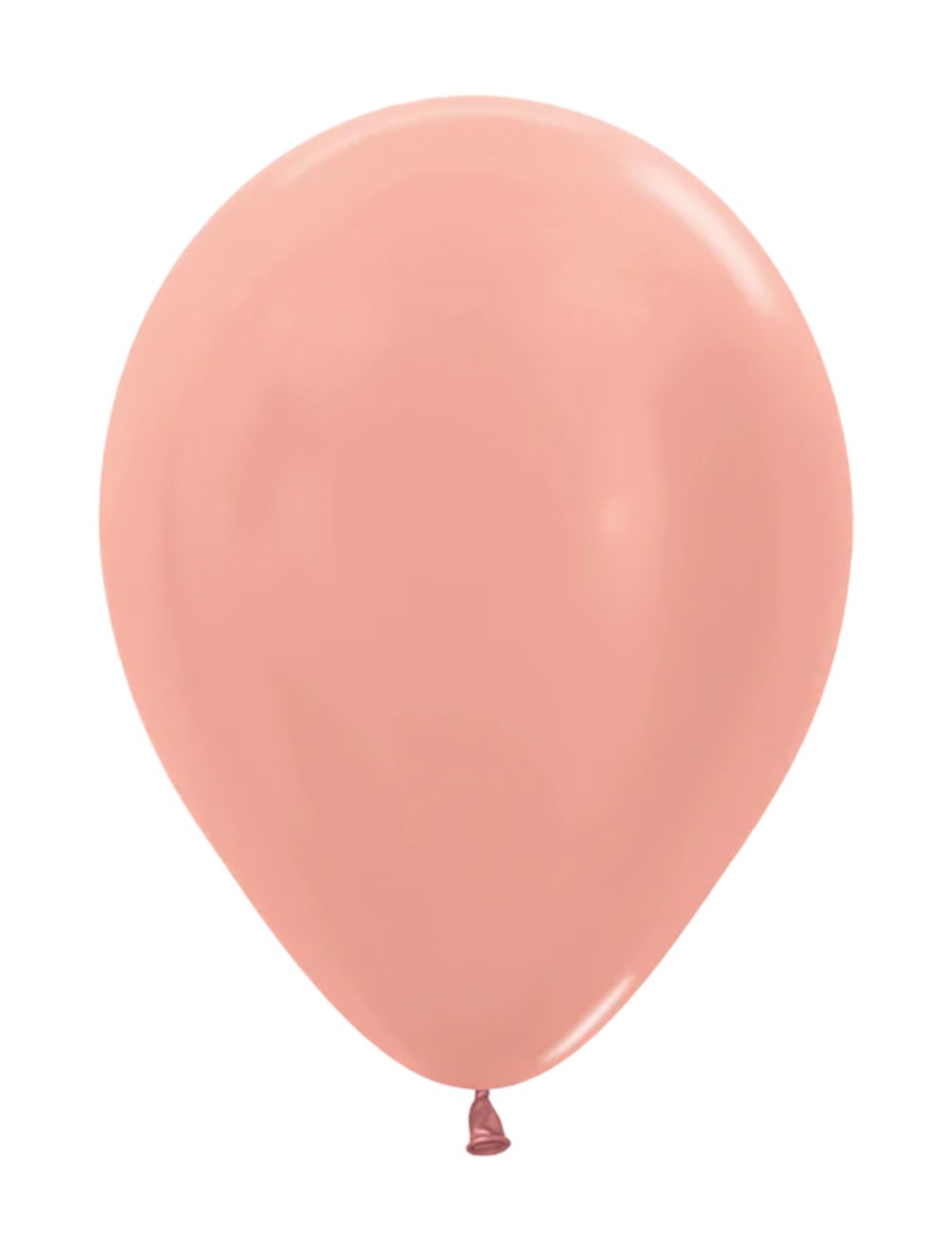 GLOBO LATEX R12X50 METAL DORADO ROSA SEMPERTEX