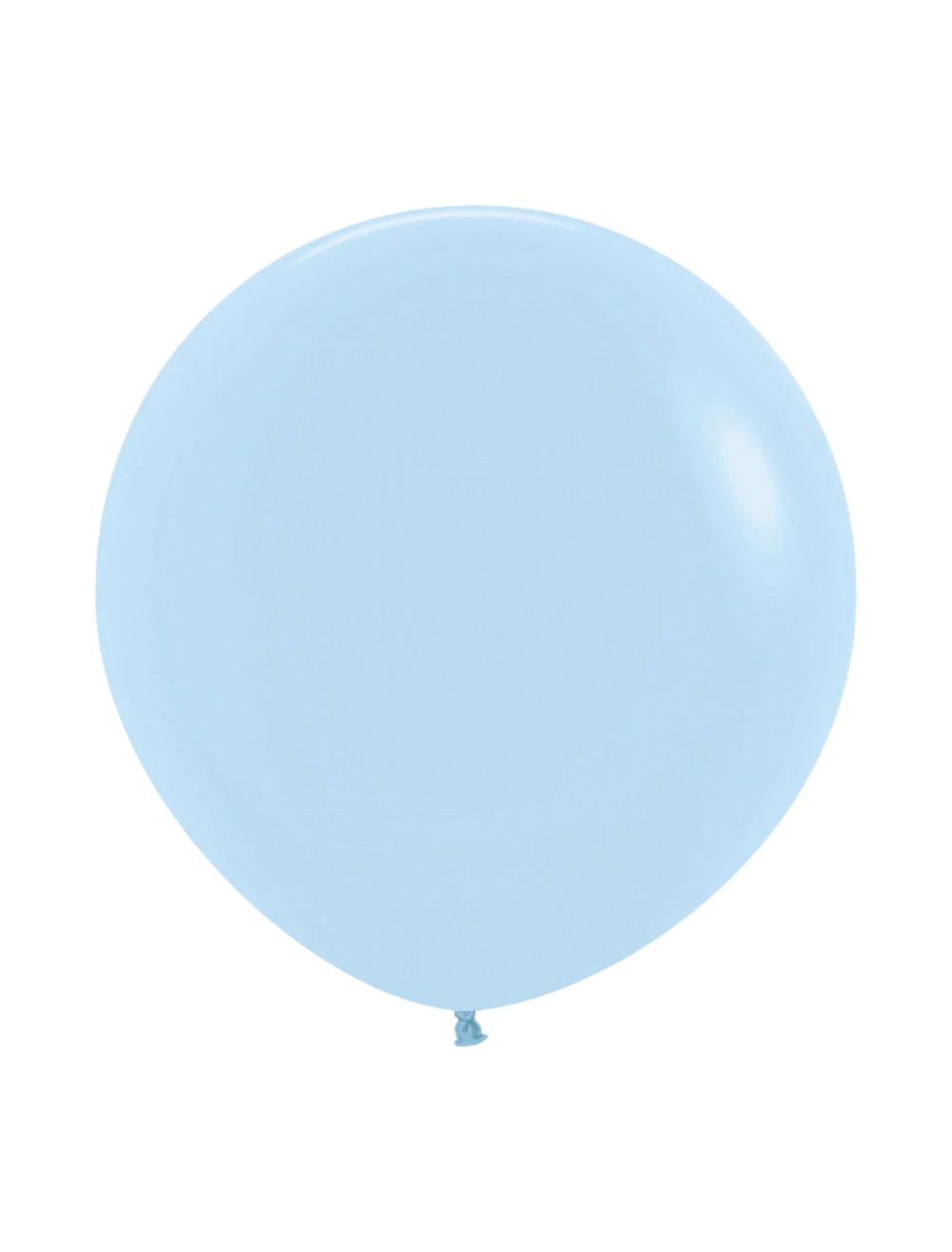 GLOBO LATEX R24X1 PASTEL MATE AZUL SEMPERTEX