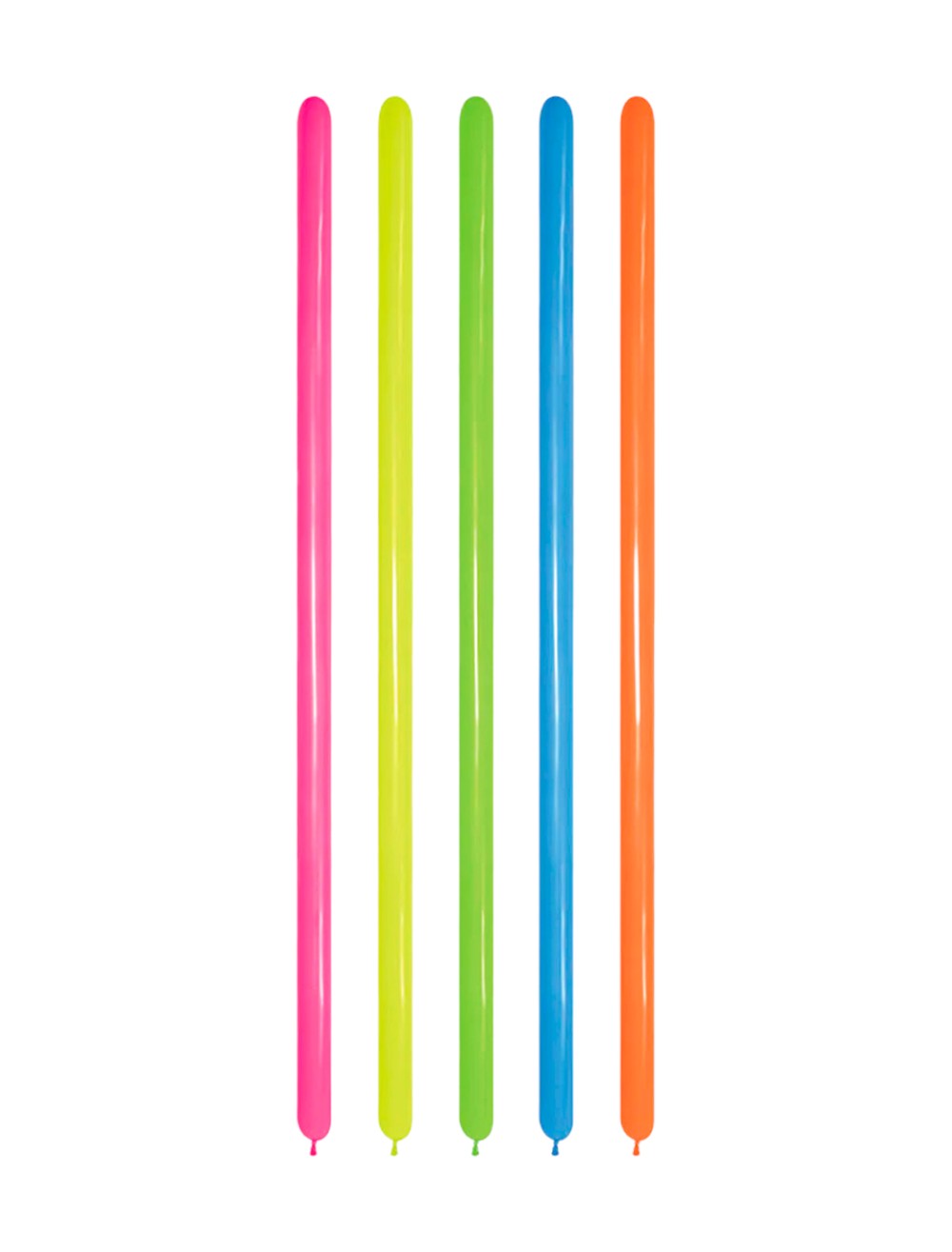 GLOBO LATEX TUBITO T260X20 SURTIDO FASHION NEON SEMPERTEX