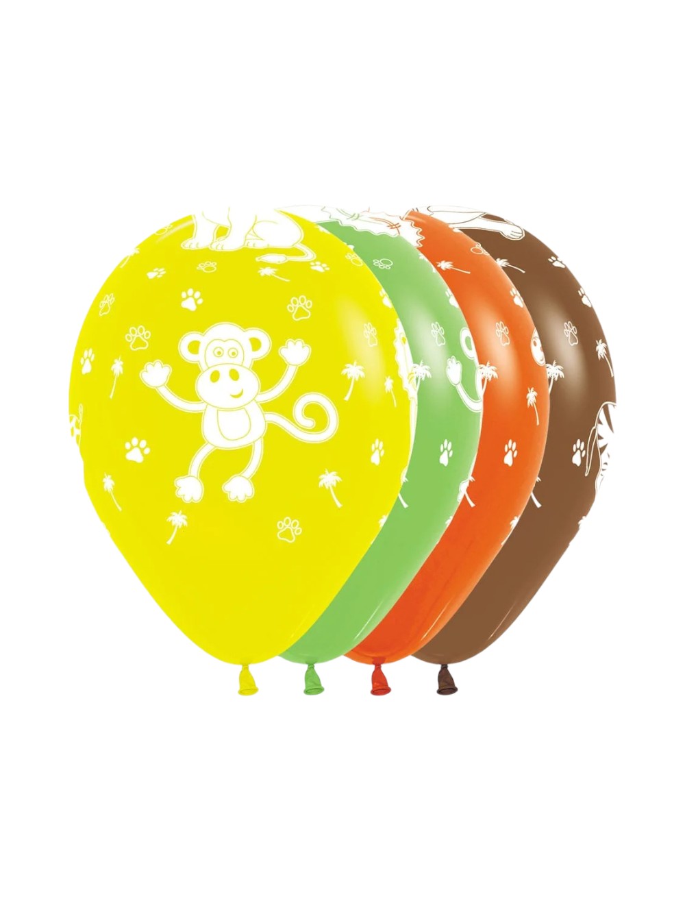 GLOBO LATEX R12X12 ANIMALES SELVA SEMPERTEX