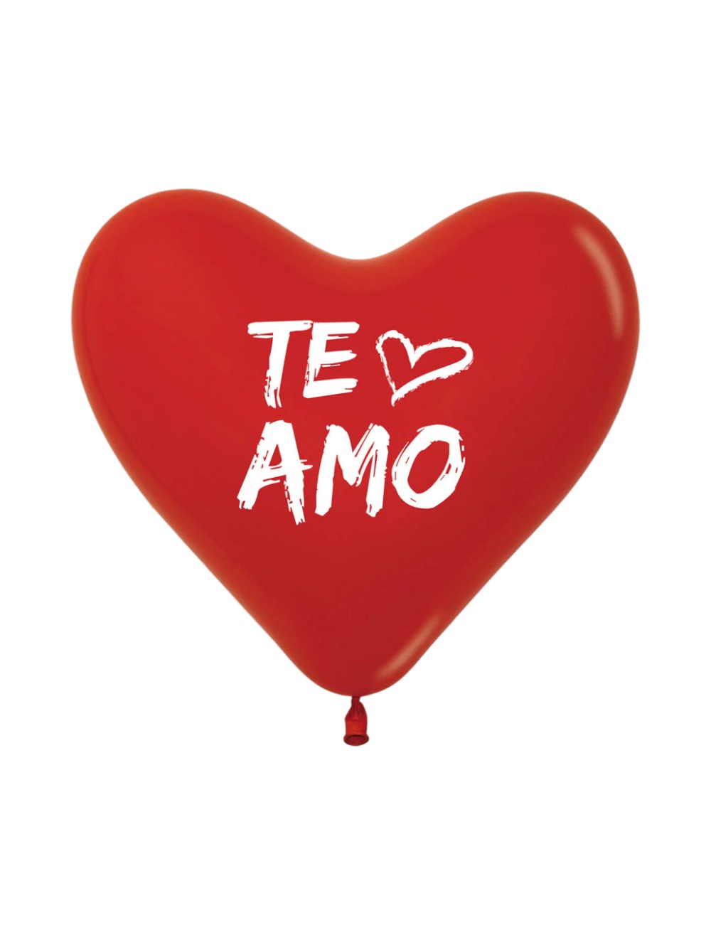 GLOBO LATEX R12X12 CORAZON ROJO TE AMO SEMPERTEX